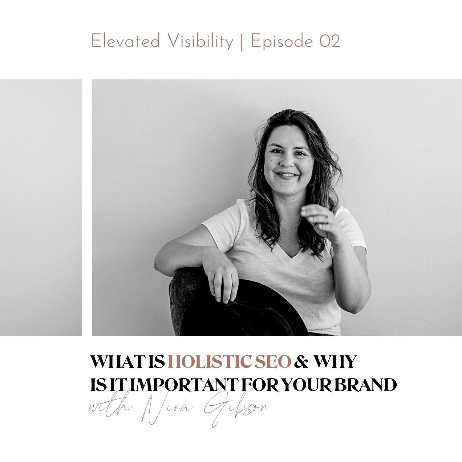 Cover of episode 2 of the Elevated Visibility Podcast