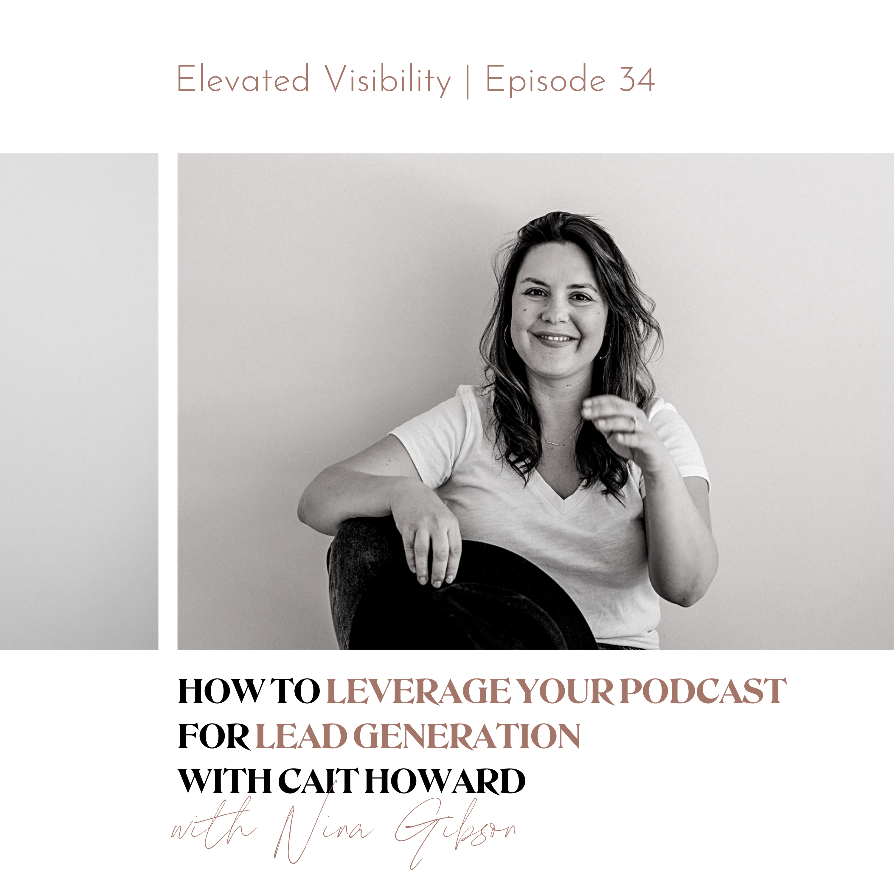 How to Leverage Your Podcast For Lead Generation With Cait Howard featured image