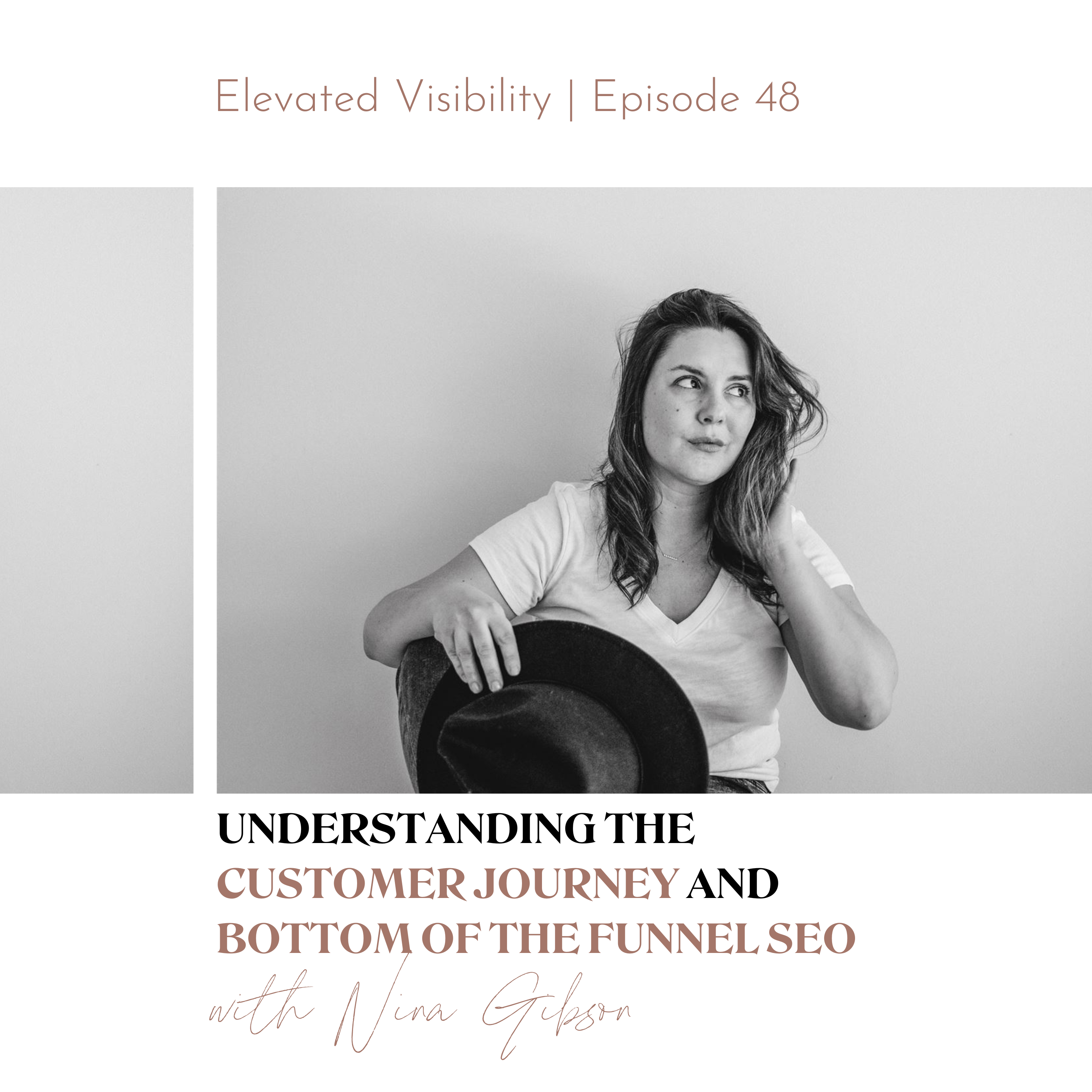 Understanding the Customer Journey and Bottom of the Funnel SEO Episode 48 of the Elevated Visibility Podcast